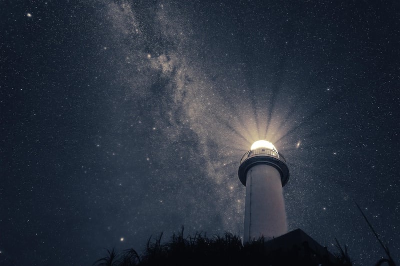 Starry sky symbolizing introspection and contemplation
